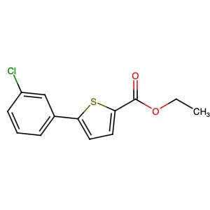 1127217-42-8 | Ethyl 5-(3-chlorophenyl)thiophene-2-carboxylate - Hoffman Fine Chemicals
