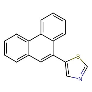 1127217-91-7 | 5-(Phenanthren-9-yl)thiazole - Hoffman Fine Chemicals