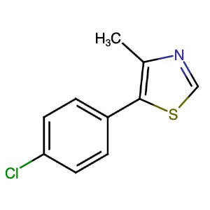 1127217-94-0 | 5-(4-Chlorophenyl)-4-methyl-1,3-thiazole - Hoffman Fine Chemicals