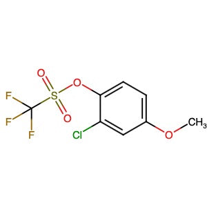 1131890-86-2 | 2-Chloro-4-methoxyphenyl trifluoromethanesulfonate - Hoffman Fine Chemicals