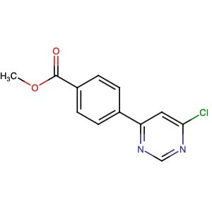 1132825-72-9 | Methyl 4-(6-chloropyrimidin-4-yl)benzoate  - Hoffman Fine Chemicals