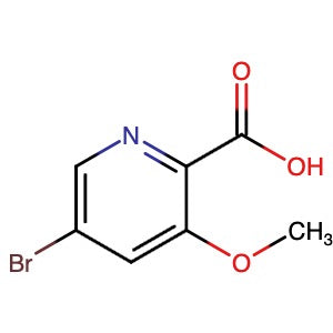 1142191-66-9 | 5-Bromo-3-methoxy-2-pyridinecarboxylic acid - Hoffman Fine Chemicals