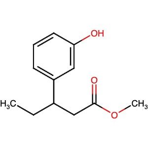1142234-16-9 | Methyl 3-(3-hydroxyphenyl)pentanoate - Hoffman Fine Chemicals