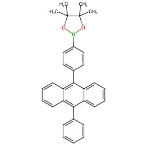 1143576-84-4 | 4,4,5,5-Tetramethyl-2-[4-(10-phenyl-9-anthracenyl)phenyl]-1,3,2-dioxaborolane - Hoffman Fine Chemicals