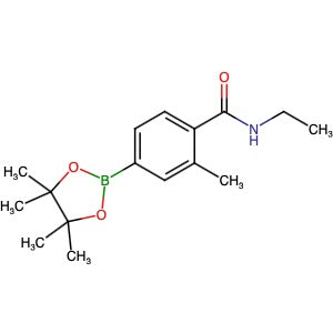 1146157-79-0 | N-Ethyl-2-methyl-4-(4,4,5,5-tetramethyl-1,3,2-dioxaborolan-2-yl)benzamide - Hoffman Fine Chemicals