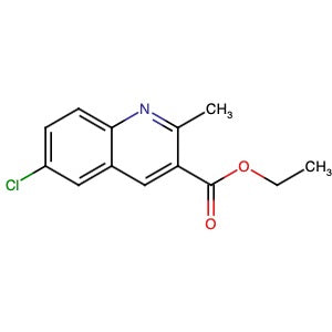 114858-39-8 | Ethyl 6-chloro-2-methyl-3-quinolinecarboxylate - Hoffman Fine Chemicals
