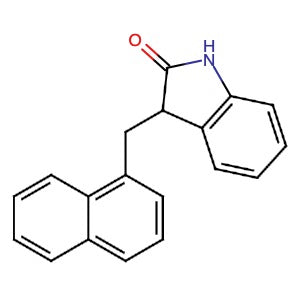 1150560-91-0 | 3-Naphthalen-1-ylmethyl-1,3-dihydroindol-2-one - Hoffman Fine Chemicals