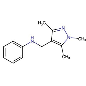 1152894-90-0 |  N-((1,3,5-Trimethyl-1H-pyrazol-4-yl)methyl)aniline - Hoffman Fine Chemicals