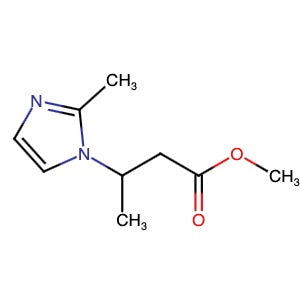 1154389-86-2 | Methyl 3-(2-methyl-1H-imidazol-1-yl)butanoate - Hoffman Fine Chemicals