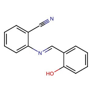 1160612-42-9 | (E)-2-((2-Hydroxybenzylidene)amino)benzonitrile - Hoffman Fine Chemicals