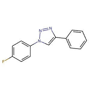116529-14-7 | 1-(4-Fluorophenyl)-4-phenyl-1H-1,2,3-triazole - Hoffman Fine Chemicals