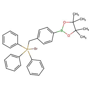 1169942-85-1 | Bromotriphenyl(4-(4,4,5,5-tetramethyl-1,3,2-dioxaborolan-2-yl)benzyl)phosphorane - Hoffman Fine Chemicals