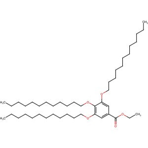 117241-30-2 | Ethyl-3,4,5-tris(dodecyloxy)benzoate - Hoffman Fine Chemicals