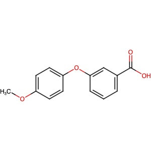 117423-75-3 | 3-(4-Methoxyphenoxy)benzoic acid - Hoffman Fine Chemicals