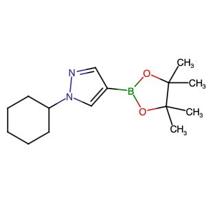 1175275-00-9 | 1-Cyclohexyl-4-(4,4,5,5-tetramethyl-1,3,2-dioxaborolan-2-yl)-1H-pyrazole - Hoffman Fine Chemicals