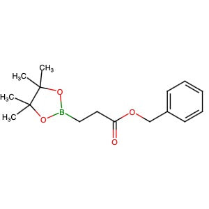 1175712-34-1 |  Benzyl 3-(tetramethyl-1,3,2-dioxaborolan-2-yl)propanoate - Hoffman Fine Chemicals