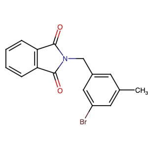 1177558-41-6 | 2-[(3-Bromo-5-methylphenyl)methyl]-1H-isoindole-1,3(2H)-dione - Hoffman Fine Chemicals