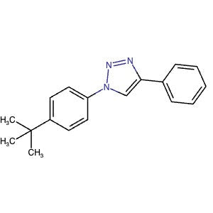 1178538-57-2 | 1-(4-(tert-Butyl)phenyl)-4-phenyl-1H-1,2,3-triazole - Hoffman Fine Chemicals