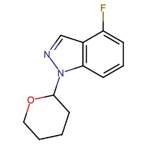 1178903-32-6 | 4-Fluoro-1-(tetrahydro-2H-pyran-2-yl)-1H-indazole - Hoffman Fine Chemicals