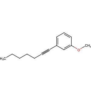 118476-15-6 | 1-(Hept-1-ynyl)-3-methoxybenzene - Hoffman Fine Chemicals