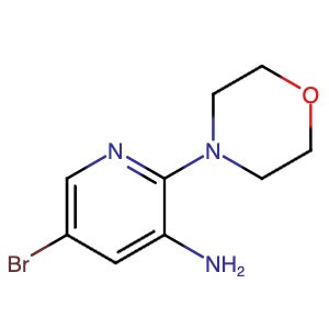1186310-68-8 | 5-Bromo-2-(4-morpholinyl)-3-pyridinamine - Hoffman Fine Chemicals