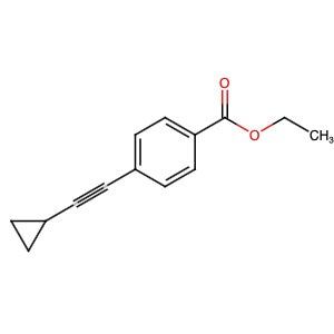 1190044-80-4 | Ethyl 4-(2-cyclopropylethynyl)benzoate - Hoffman Fine Chemicals
