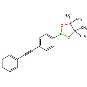 1190376-20-5 | 4-(Phenylethynyl)benzeneboronic acid pinacol ester - Hoffman Fine Chemicals