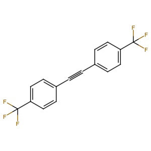 119757-51-6 | 1,2-Bis(4-(trifluoromethyl)phenyl)ethyne - Hoffman Fine Chemicals