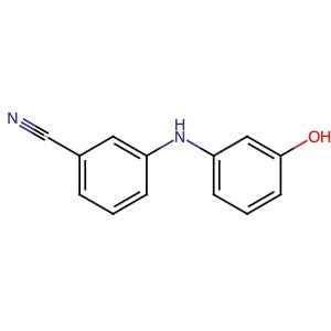 1198117-26-8 | 3-(3-Hydroxyphenylamino)benzonitrile - Hoffman Fine Chemicals