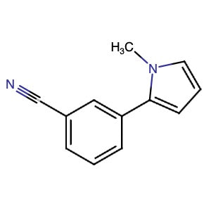 1198351-29-9 | 3-(1-Methyl-1H-pyrrol-2-yl)benzonitrile - Hoffman Fine Chemicals