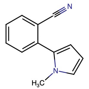 1198351-34-6 | 2-(1-Methyl-1H-pyrrol-2-yl)benzonitrile - Hoffman Fine Chemicals