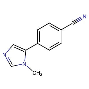 1201006-00-9 | 4-(1-Methyl-1H-imidazol-5-yl)benzonitrile - Hoffman Fine Chemicals