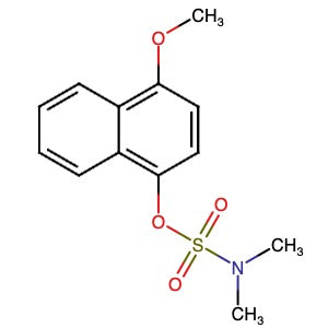 1201594-33-3 | 4-Methoxy-1-naphthalenyl N,N-dimethylsulfamate - Hoffman Fine Chemicals