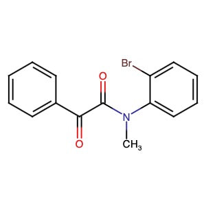 1206912-98-2 | N-(2-Bromophenyl)-N-methyl-α-oxobenzeneacetamide - Hoffman Fine Chemicals