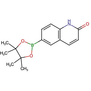 1207370-28-2 | 6-(4,4,5,5-Tetramethyl-1,3,2-dioxaborolan-2-yl)-2(1H)-quinolinone - Hoffman Fine Chemicals