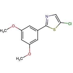 1207426-83-2 | 5-Chloro-2-(3,5-dimethoxyphenyl)thiazole - Hoffman Fine Chemicals