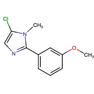 1207427-10-8 | 5-Chloro-1-methyl-2-(3-methoxyphenyl)imidazole - Hoffman Fine Chemicals