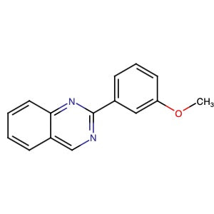 1208259-21-5 | 2-(3-Methoxyphenyl)quinazoline - Hoffman Fine Chemicals