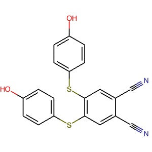 1210049-82-3 | 4,5-Bis((4-hydroxyphenyl)thio)phthalonitrile - Hoffman Fine Chemicals