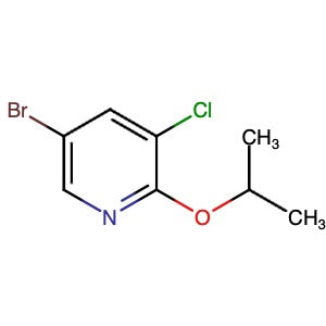1211531-67-7 | 5-Bromo-3-chloro-2-propan-2-yloxypyridine - Hoffman Fine Chemicals
