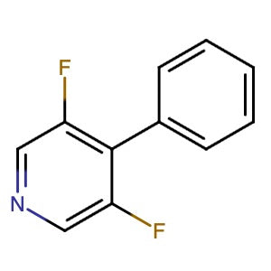 1214361-80-4 | 3,5-Difluoro-4-phenylpyridine - Hoffman Fine Chemicals