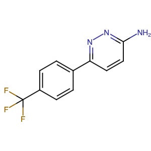 1215073-83-8 | 6-[4-(Trifluoromethyl)phenyl]-3-pyridazinamine - Hoffman Fine Chemicals