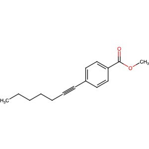 121866-32-8 | 4-Hept-1-ynyl-benzoic acid methyl ester - Hoffman Fine Chemicals