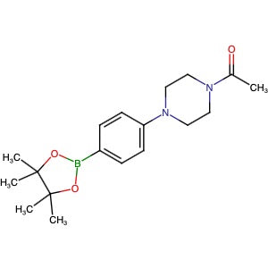 1218791-38-8 | 4-(4-Acetyl-1-piperazinyl)benzeneboronic acid pinacol ester - Hoffman Fine Chemicals