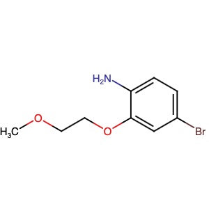 1219730-72-9 | 4-Bromo-2-(2-methoxyethoxy)-phenylamine - Hoffman Fine Chemicals