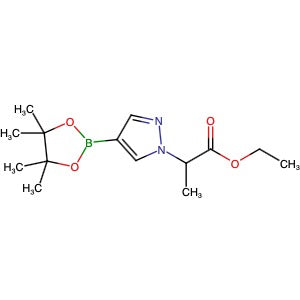 1220968-24-0 | Ethyl 2-(4-(4,4,5,5-tetramethyl-1,3,2-dioxaborolan-2-yl)-1H-pyrazol-1-yl)propanoate - Hoffman Fine Chemicals