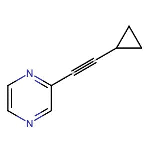 1221793-78-7 | 2-(2-Cyclopropylethynyl)pyrazine - Hoffman Fine Chemicals