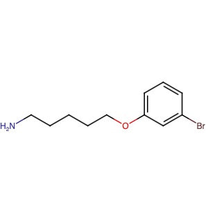 1225765-56-9 | 5-(3-Bromophenoxy)pentan-1-amine - Hoffman Fine Chemicals