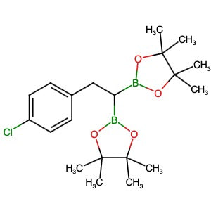 1227359-71-8 | 2,2′-[2-(4-Chlorophenyl)ethylidene]bis[4,4,5,5-tetramethyl-1,3,2-dioxaborolane] - Hoffman Fine Chemicals