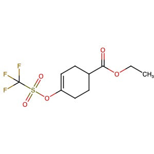 122948-57-6 | Ethyl 4-(((trifluoromethyl)sulfonyl)oxy)cyclohex-3-enecarboxylate - Hoffman Fine Chemicals